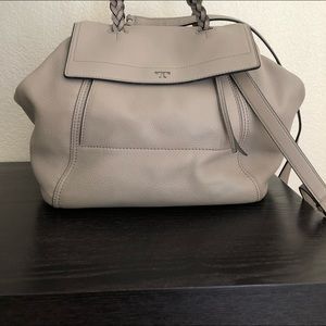 Authentic Tory Burch half moon handbag